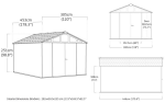 KETER STRONGHOLD 10x15 domek - šedý