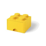 LEGO úložný box šuplíkem žlutá