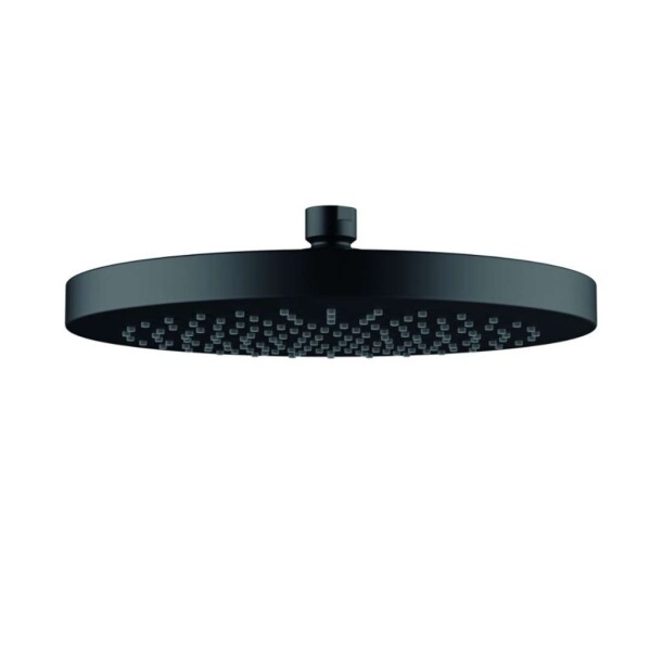 KLUDI - A-Qa Hlavová sprcha, průměr 25 cm, matná černá 6651139-00