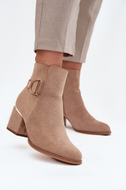 Boty na podpatku model 216811 Step in style 39