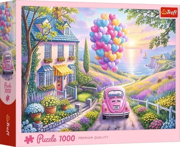TREFL Puzzle Romantická jízda