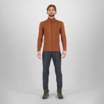 KARPOS Pizzocco Full Zip Fleece, Mahogany velikost: L