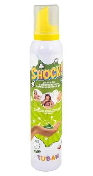 TUBAN Pěno-gel SHOCK! Jablko