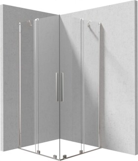 DEANTE - Sprchový kout Prizma chrom, čtvercová, 90x90 cm KPN0P09P09
