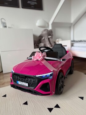 Mamido Mašle na elektrické autíčko pro děti světle růžová