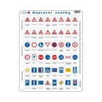 Puzzle Dopravní značky 48 dílků - Larsen