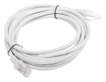Lanberg UTP CAT6 3m šedá / Patch kabel / RJ45-RJ45 / Fluke Passed (PCU6-10CC-0300-S)