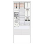 ABN SZ207ZA2502R Venkovní rozvodnice s elektroměrem Obsah 1 ks