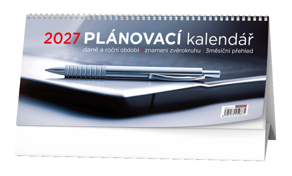 Stolní kalendář 2027 Baloušek plánovací daňový