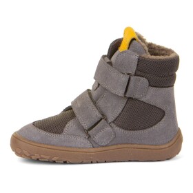 Dětské zimní barefoot boty TEX WINTER Gray, Froddo, G3160233-3, šedá - 40