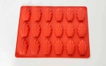 Dortisimo Silikonová forma na pečení Madlenky úzké (na 18 ks)