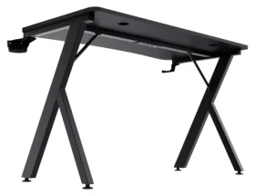 Trust GXT700 Omnius černá / Herní stůl / 120 x 60 x 76 cm / kovové nohy (25420)