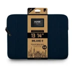 Port Designs Milano II Eco Sleeve modrá / Pouzdro na notebook / 13/14" / Manšestr / Eco (140721)