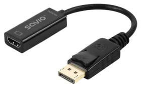 Savio AK-62 / Redukce / DisplayPort na HDMI / 4K / 0,2 m (AK-62)