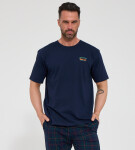 Pyžamo Cornette 462/331 Grand Canyon 2 kusy/balení, velikosti S–2XL tmavě modrá S