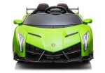 Mamido Elektrické autíčko Lamborghini Venno LCD MP4 4x4 zelené