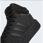 Unisex junior kotníčková obuv Hoops Mid 3.0 K Jr HR0228 Černá - Adidas černá 38 2/3