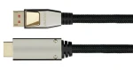 Python DisplayPort - HDMI černý / Propojovací kabel / DP 1.4 - HDMI 2.0 / 3 m / 4K 60Hz (GC-M0218)