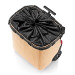 Nákupní košík na kolečkách Reisenthel Carrycruiser Frame Raffia black
