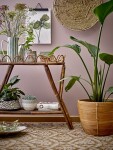 Bloomingville Kameninový džbán Begonia Green 1,3 l, šedá barva, keramika
