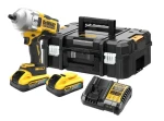 DeWALT DCF961H2T / Aku rázový utahovák 1/2" / 18V / 1200 ot-min / 1496 Nm / 2x 5.0 Ah POWERSTACK + nabíječka (DCF961H2T)