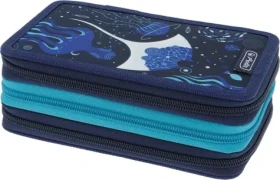 Herlitz Školní penál třípatrový Ocean 19 x 11,5 x 7 cm (50043415)