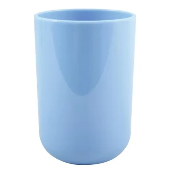 MSV INAGUA kelímek na zubní kartáčky světle modrý / plast (3700703993148)