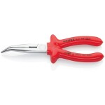 Knipex 38 91 200 pro elektroniku a jemnou mechaniku ploché jehlové kleště 45° zahnuté vanadová elektrikářská ocel 200 mm