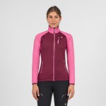 KARPOS Odle Evo W Full Zip Fleece, Crimson/Pink Power velikost: S