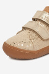 Polobotky Lasocki Kids DUBAI CI12-DUBAI-01(II)DZ Přírodní kůže (useň) - Semiš,Přírodní kůže (useň)/-Leštěná