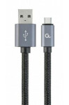 Gembird CCB-MUSB2B-AMCM-6 USB-C kabel 1.8 m šedá / USB 2.0 A (M) - USB-C (M) (CCB-MUSB2B-AMCM-6)