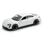 Welly Porsche Taycan Turbo S bílá