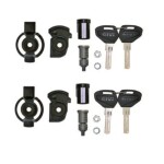 Sl102 bezpečnostní zámek se stejnými klíči včetně pouzdra a západky pro kufry Givi - sada 2 ks