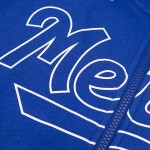 Nike Pánská mikina New York Mets MLB Knockout Script Full-Zip Hoodie Velikost: XL