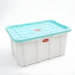 DOLONI Úložný box 109 l bílý / Úložný box / Objem 109 l / 74 x 51 x 38 cm / Uzavíratelný (01572)