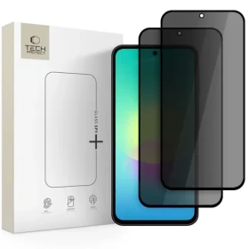Tech-Protect Glass SPY+ černá / Privátní tvrzené sklo / Samsung Galaxy A27 5G / 2 ks