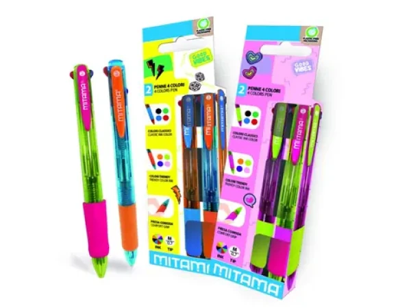 MITAMA Pero Click clip 4barvy (2ks) (MT25643)