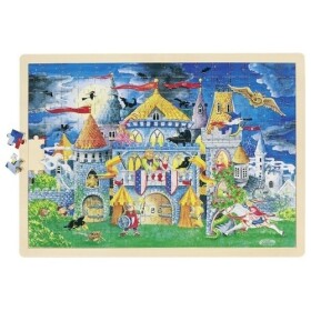 Dřevěné puzzle Pohádková hodina 192 dílků