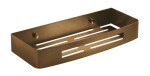 Gedy - SMART polička do sprchy, 300x45x128, měď mat 241782