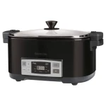 SENCOR SPR 5508BK černá / Pomalý hrnec / 6L / Digitální displej (8590669308880)