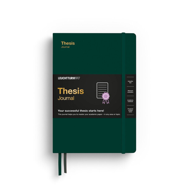 Thesis Journal Hardcover Medium (A5) Forest Green