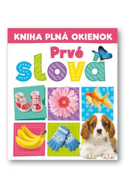 Kniha plná okienok Prvé slova