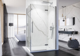 Aquatek Better R23 CHROM Sprchový kout čiré sklo 8mm, 120x80x195cm A152570