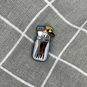 Pinarna.cz Štětce od barev ve sklenici