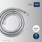 GROHE - Hadice Sprchová hadice VitalioFlex Comfort 1,75 m, chrom 28745002