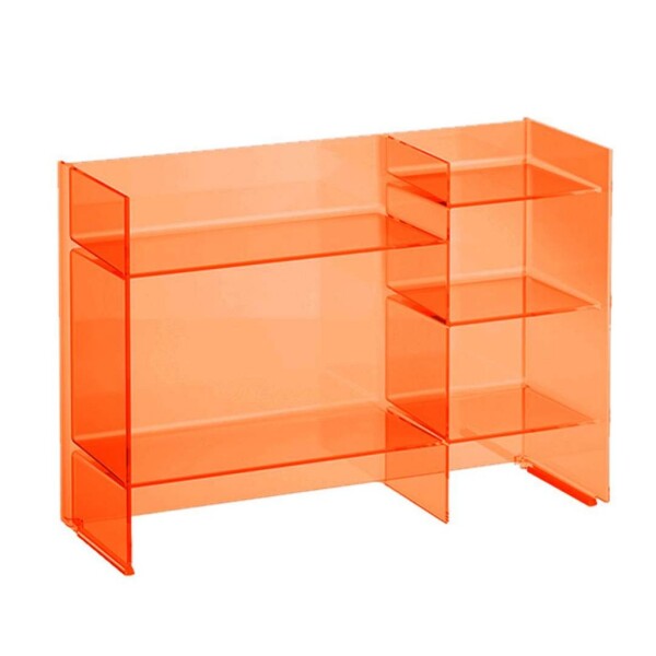 Laufen - Kartell Policový regál, 75x26x53 cm, oranžová H3893310820001