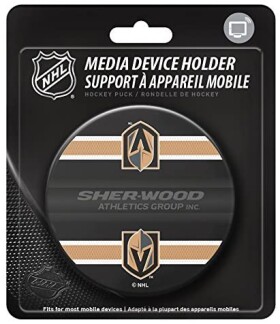 Inglasco / Sherwood Držák na telefon Vegas Golden Knights Puck Media Holder 510AN002777