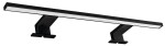 AQUALINE - SERAPA LED svítidlo, 9W, 230V, 600x40x100, IP44, hliník, černá mat SA148B