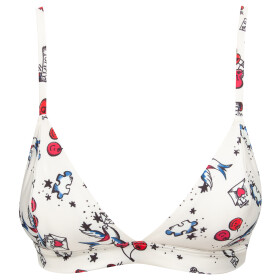 Dámská nevyztužená podprsenka Print UW0UW01853-142 - Tommy Hilfiger S