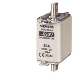 Siemens 3NA38206 sada pojistek Velikost pojistky = 0 50 A 690 V 3 ks